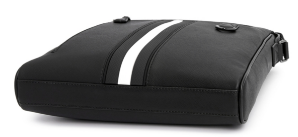 Túi Bally Meco 'Black White' MECOY-00 - Ảnh 4