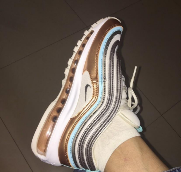 Giày Nike Wmns Air Max 97 SE 'Metallic Pewter' CQ4806-071 - Ảnh 3