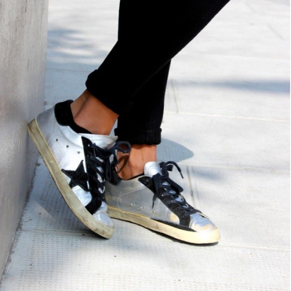 Giày Golden Goose Super Star 'Silver' GCOWS590-A8 - Ảnh 2