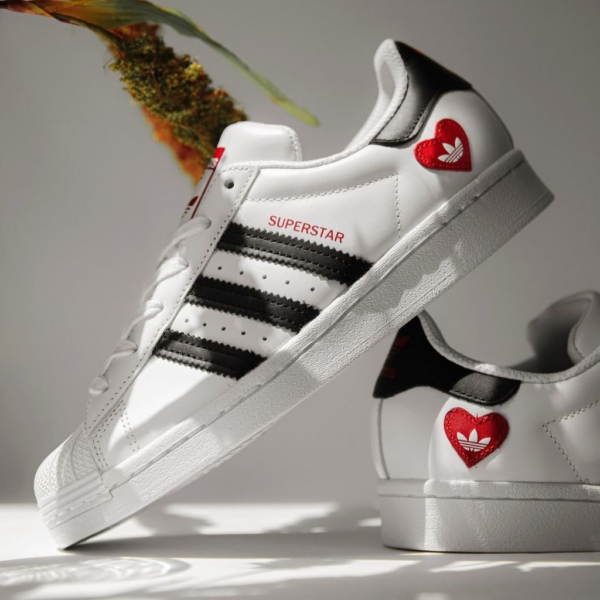 Giày Adidas Superstar 'Valentine's Day' FZ1807 - Ảnh 4