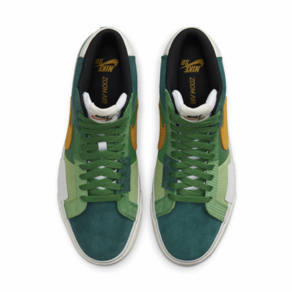 Giày Nike Blazer Mid ‘Mosaic Green’ DA8854-300 - Ảnh 5