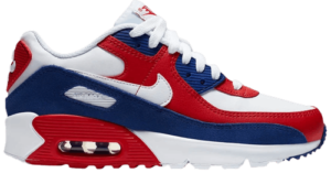 Giày Nike Air Max 90 Leather GS 'USA' DA9022-100