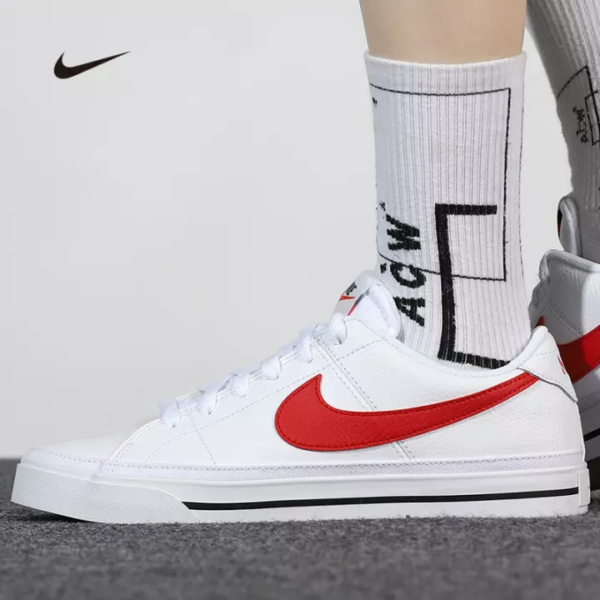 Giày Nike Court Legacy 'White University Red' CU4150-105 - Ảnh 5