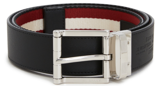 Thắt Lưng Bally Double Sided Casual 'Red White' TAYLAN-35-M-546 - Ảnh 2