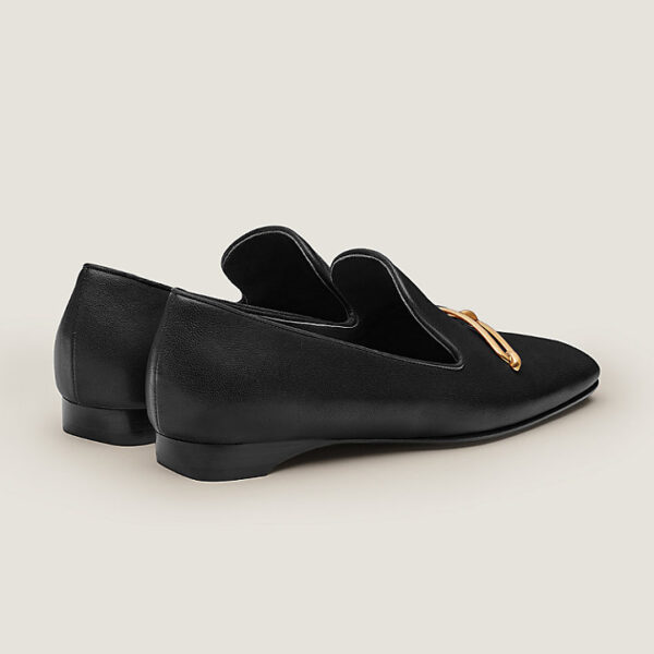 Giày Hermes Dalhia Loafer 'Noir' H212033Z-02360 - Ảnh 4