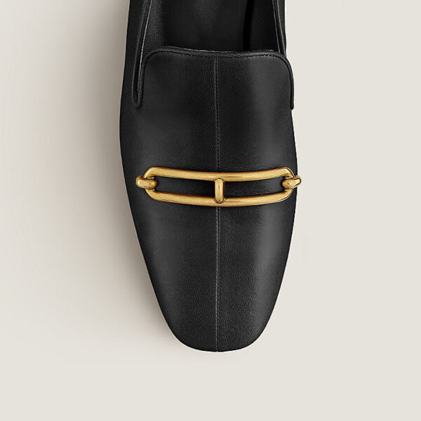 Giày Hermes Dalhia Loafer 'Noir' H212033Z-02360 - Ảnh 5