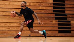 Alternative view of Giày Adidas Dame 7 Big Kid 'Visionary' FY1869