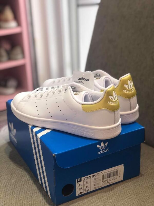 Giày Adidas Stansmith Gold EG9564 - Ảnh 3