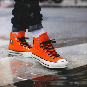 Alternative view of Giày Converse Chuck 70 'Orange Black' 162351C