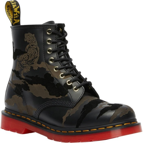 Giày Dr. Martens 1460 Year of The Tiger Leather Lace Up Boots 27268001 - Ảnh 5