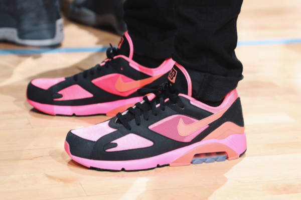 Giày Nike x Comme des Garcons Homme Plus Air Max 180 Black AO4641-601 - Ảnh 3