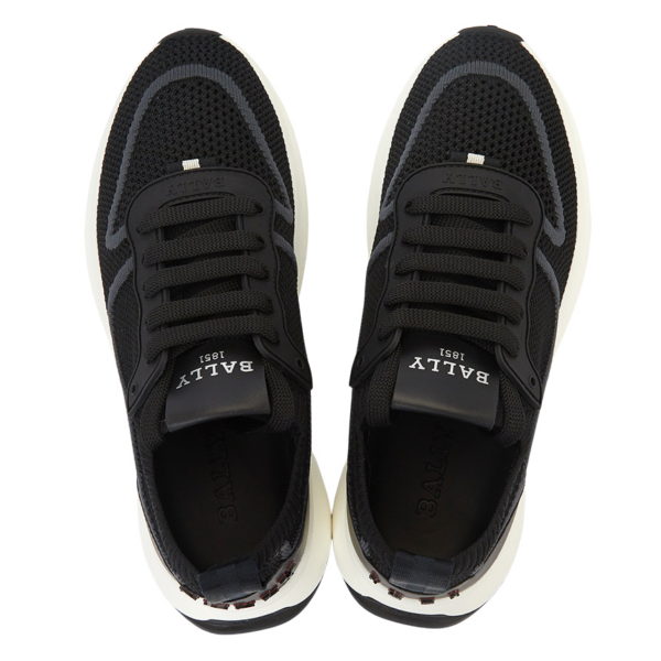 Giày Bally Davyn Women's Sneakers 'Black' DAVYN-W-956 - Ảnh 4