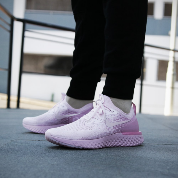 Giày Nike Epic React Flyknit Pearl Pink AQ0067-600 - Ảnh 2