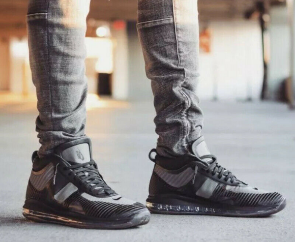 Giày Nike John Elliott x LeBron Icon QS 'Black' AQ0114-001 - Ảnh 5
