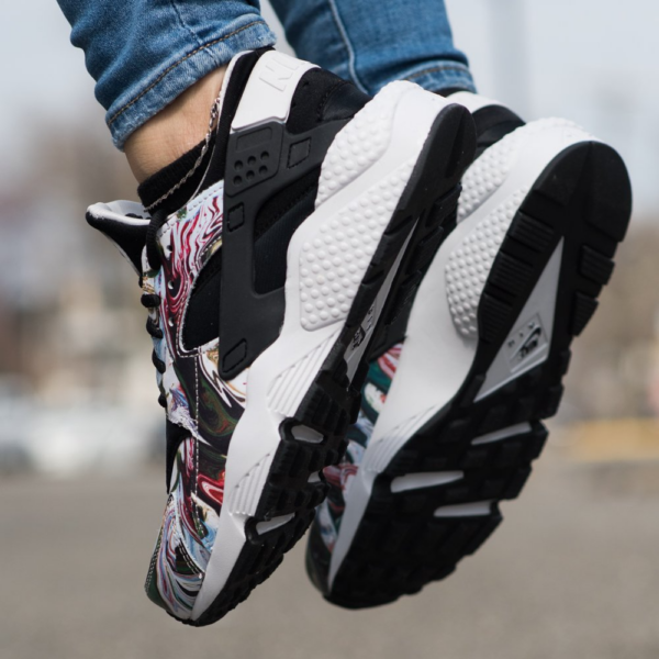 Giày Nike Wmns Air Huarache 'Marble Dye' 683818-017 - Ảnh 2