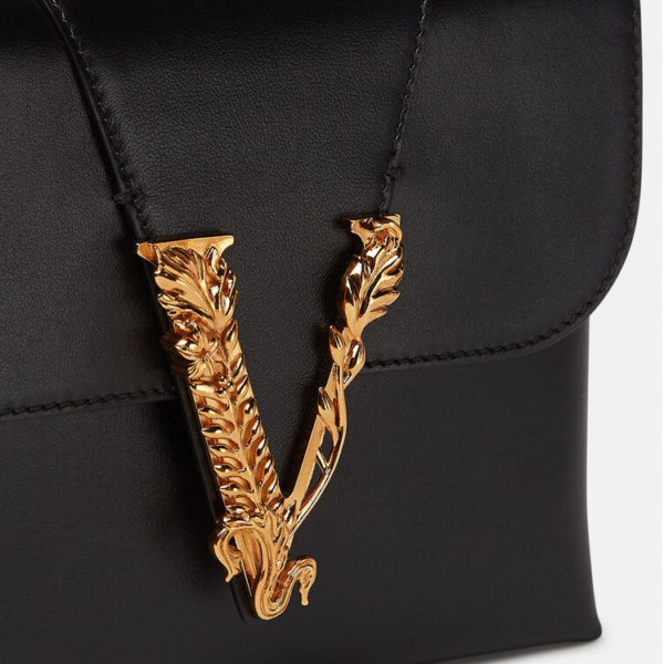 Túi Versace Virtus Clutch Black DBSH322-D5VIT-K41OT - Ảnh 5