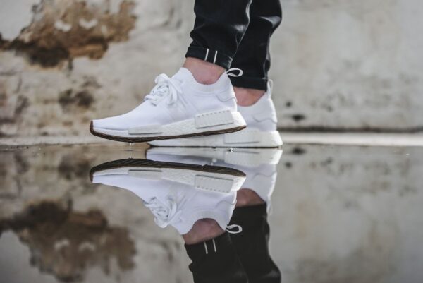 Giày Adidas NMD_R1 Primeknit 'White Gum' BY1888 - Ảnh 3