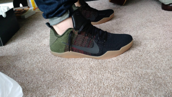 Giày Nike Kobe 11 Elite Low 4KB Black Horse 824463-063 - Ảnh 5