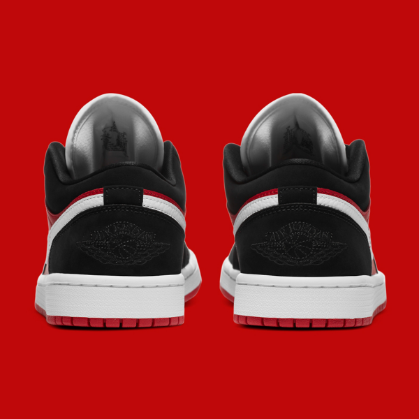 Giày Nike Wmns Air Jordan 1 Low 'Gym Red Black' DC0774-016 - Ảnh 8