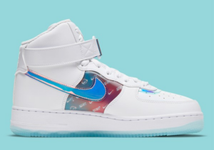 Alternative view of Giày Nike Wmns Air Force 1 High LX 'Have A Good Game' DC2111-191