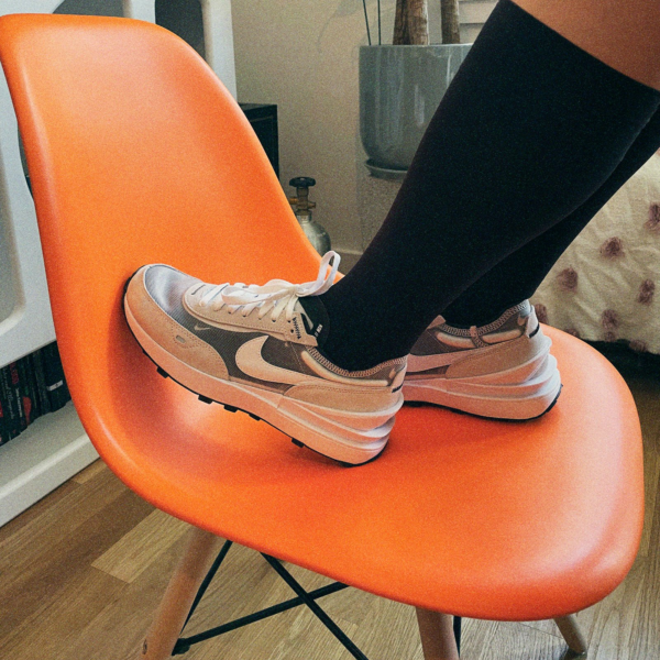 Giày Nike Wmns Waffle One 'White Black' DC2533-102 - Ảnh 6