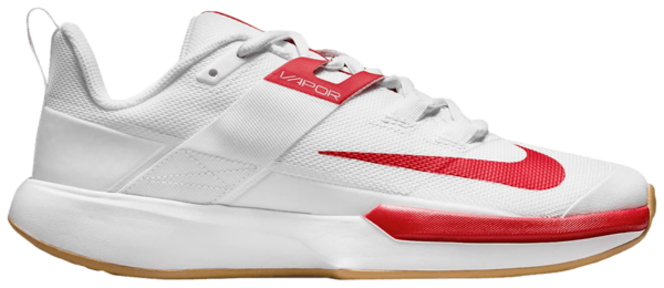 Giày Nike Wmns NikeCourt Vapor Lite 'White University Red' DC3431-188