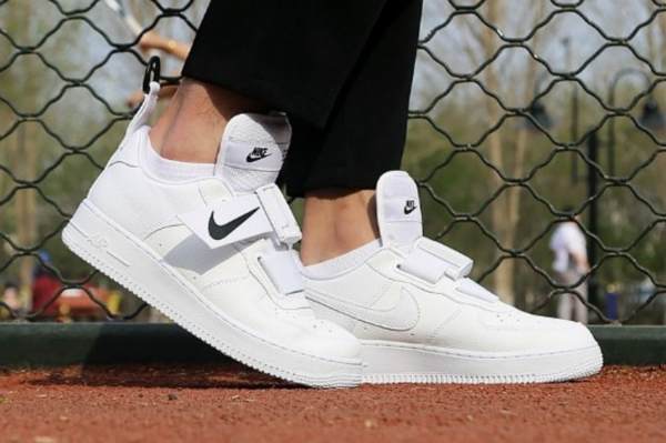Giày Nike Air Force 1 Utility 'White Black' AO1531-101 - Ảnh 4