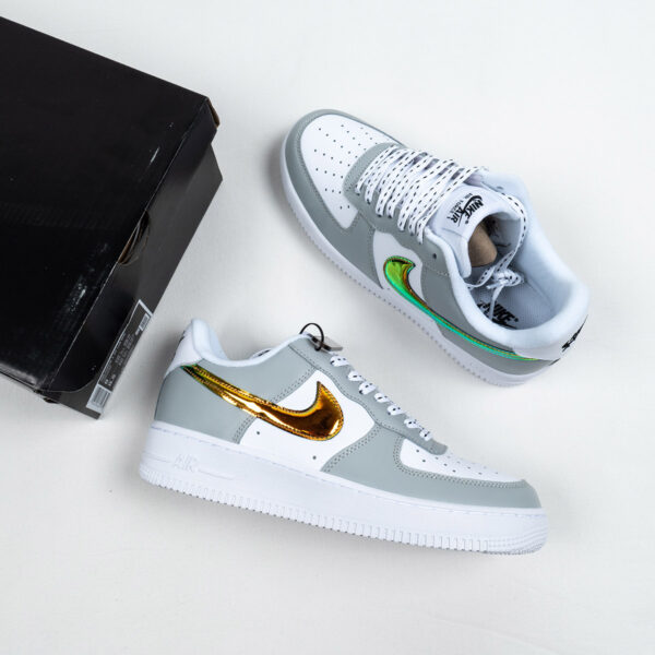 Giày Nike Air Force 1 Metallic Summit White DC9029-100 - Ảnh 4