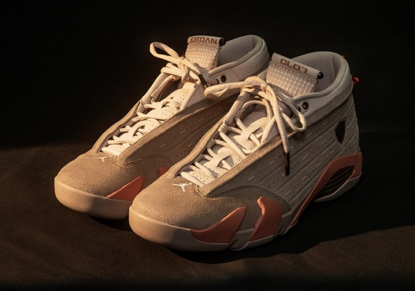 Giày Nike CLOT x Air Jordan 14 Retro Low 'Terracotta' DC9857-200 - Ảnh 3