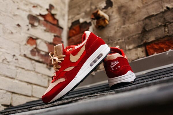 Giày Nike Air Max 1 Premium Retro 'Red Curry' 908366-600 - Ảnh 5