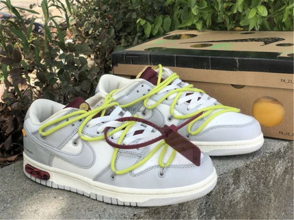 Giày Nike Off-White x Dunk Low 'Lot 08 of 50' DM1602-106 - Ảnh 2