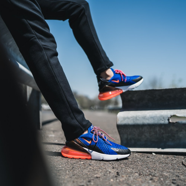 Giày Nike Air Max 270 GS 'Racer Blue' 943345-401 - Ảnh 2