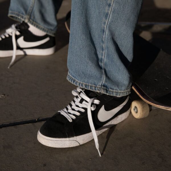 Giày Nike SB Blazer Zoom Low 'Black' 864347-019 - Ảnh 2