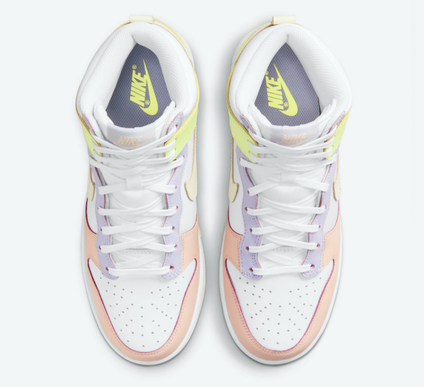 Giày Nike Wmns Dunk High 'Lemon Twist' DD1869-108 - Ảnh 6