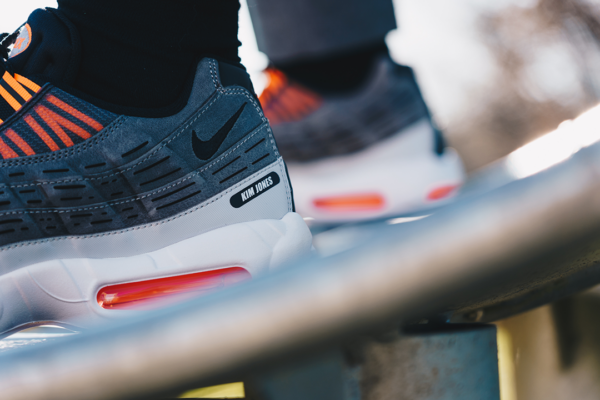 Giày Nike Kim Jones x Air Max 95 'Total Orange'  DD1871-001 - Ảnh 7