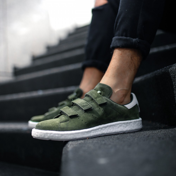 Giày Adidas White Mountaineering x Stan Smith CF 'Night Cargo'  CG3652 - Ảnh 2