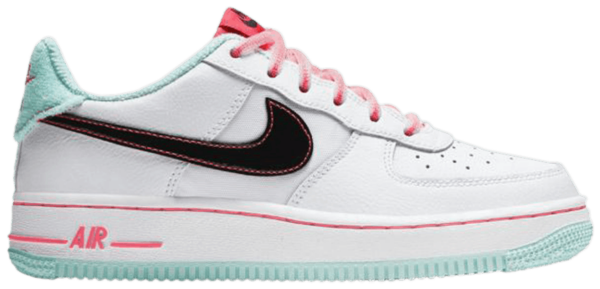 Giày Nike Air Force 1 '07 LV8 GS 'White Atomic Pink' DD7709-100