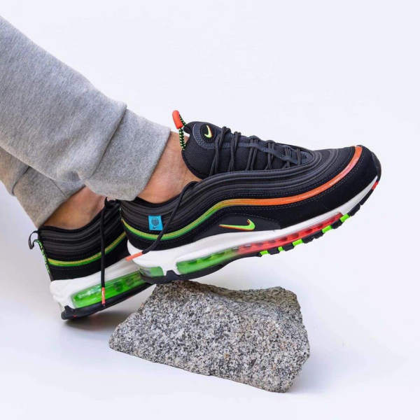Giày Nike Air Max 97 'Worldwide Pack Black' CZ5607-001 - Ảnh 2