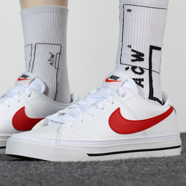 Giày Nike Court Legacy 'White University Red' CU4150-105 - Ảnh 4