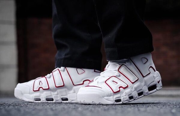 Giày Nike Air More Uptempo 'White Varsity Red' 921948-102 - Ảnh 2