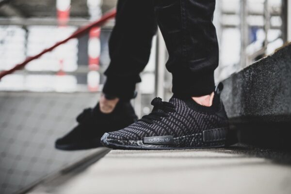 Giày Adidas NMD R1 STLT Triple Black CQ2391 - Ảnh 2