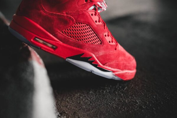 Giày Nike Air Jordan 5 Retro 'Red Suede' 136027-602 - Ảnh 5
