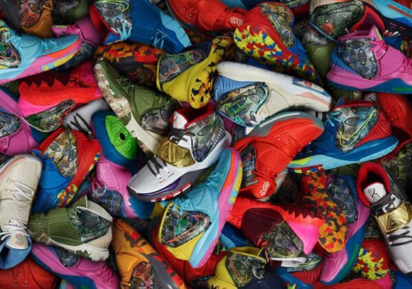 Giày Nike Kyrie 6 Pre-Heat Heal The World CN9839-403 - Ảnh 5