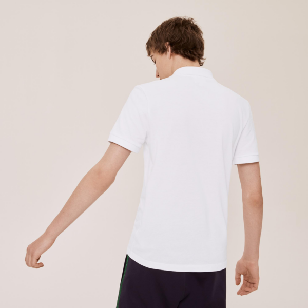 Áo Lacoste Unisex X Jeremyville Design Classic Fit Polo Shirt PH0409-001 - Ảnh 4