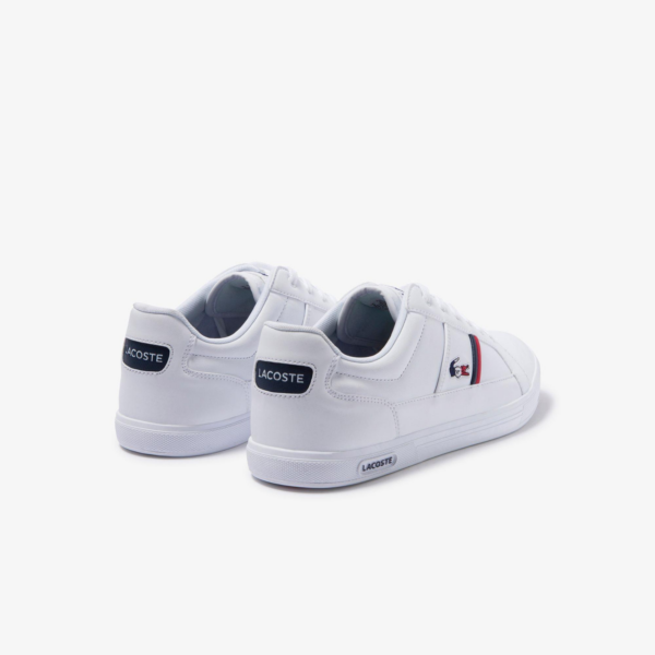 Giày Lacoste Men's Europa Leather 'Tricolour' 7-39SMA0031407 - Ảnh 7