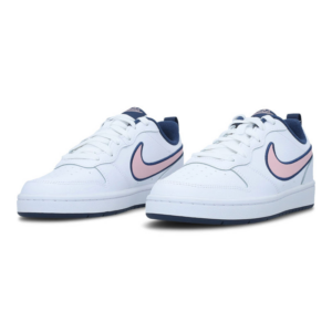 Alternative view of Giày Nike Court Borough Low 2 White Pink Glaze Midnight Navy DB3090-100