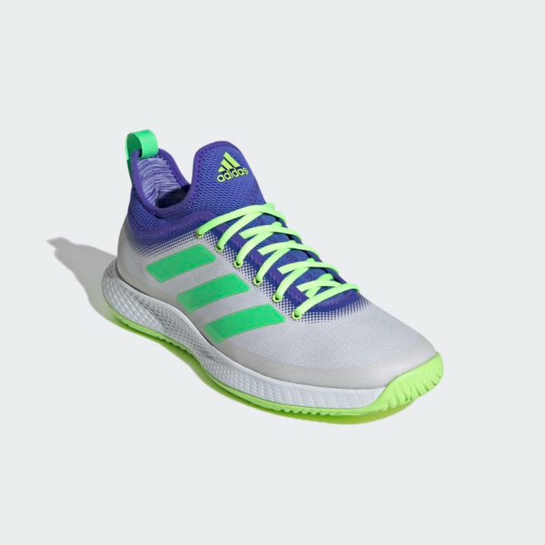 Giày Tennis Adidas Defiant Generation 'Neon White Blue' H69202 - Ảnh 4