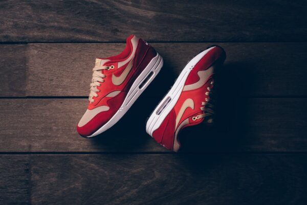 Giày Nike Air Max 1 Premium Retro 'Red Curry' 908366-600 - Ảnh 7