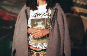 Ao Stussy x Denim Tears Farmers Blvd Tee 'White'