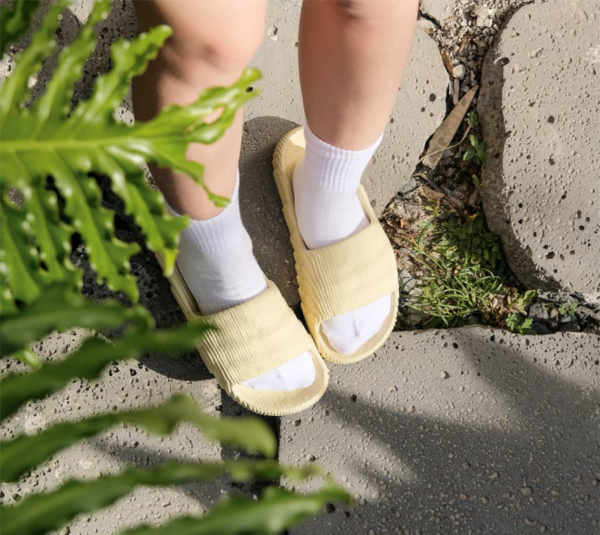 Dép Adidas Adilette 22 Slides 'Desert Sand' GX6945 - Ảnh 4